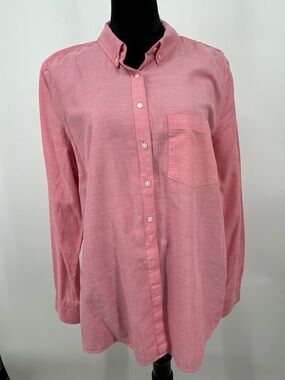 GAP Button-Down Shirt in Dusty Pink sz XL
